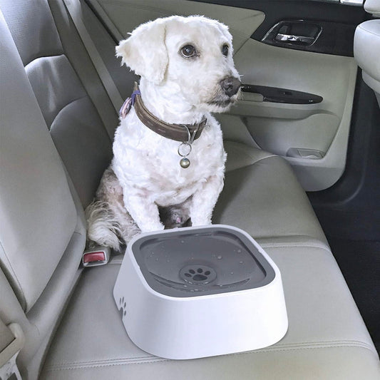 1pc Anti-Spill/Anti-Splash Water Bowl For Dogs 1L Large Capacity